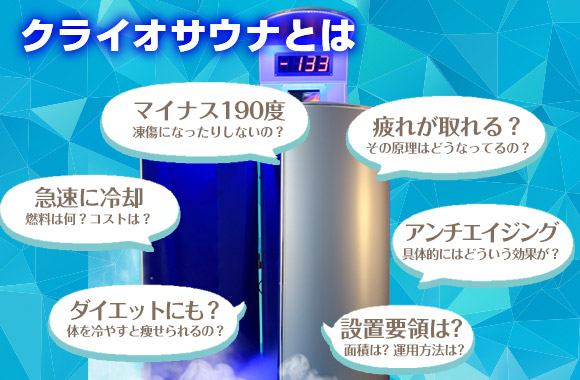 クライオサウナとは
