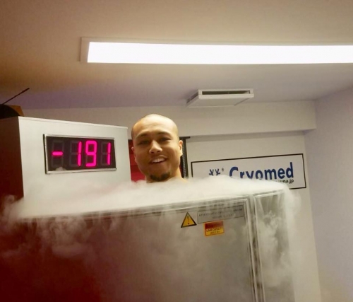 千葉ジェッツ、アキ・チェンバース選手ご来店